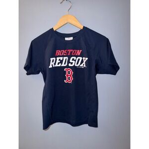 Boston Red Sox Youth Medium‎ MLB Team Athletics Performance Mesh T-Shirt